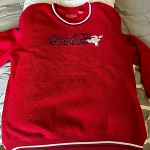 Red Coca-Cola pull over